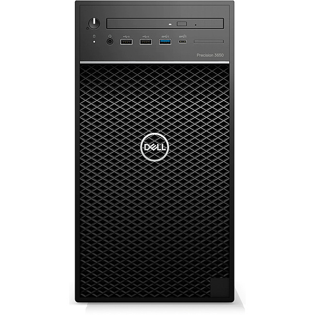 Máy tính để bàn Dell Precision 3650 Towe 42PT3650D28 - Intel Xeon W-1370, 16GB RAM, HDD 2TB, Nvidia Quadro P2200 5GB