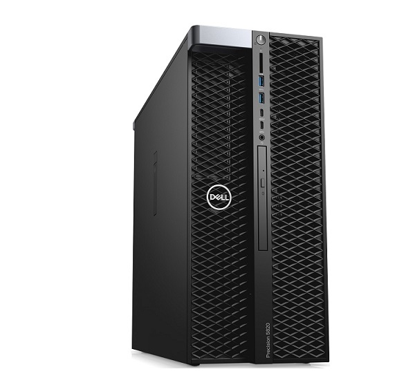 Máy tính để bàn Dell Precision 5820 Tower 70287690 - Intel Xeon W-2223, 16GB RAM, SSD 256GB + HDD 1TB, Nvidia Quadro T400 4GB