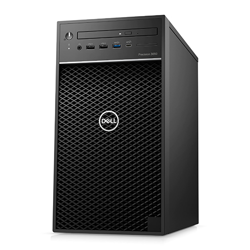 Máy tính để bàn Dell Precision 3650 Tower CTO BASE 42PT3650D07 - Intel Xeon W-1350, 16GB RAM, HDD 1TB, Nvidia Quadro P620 2GB