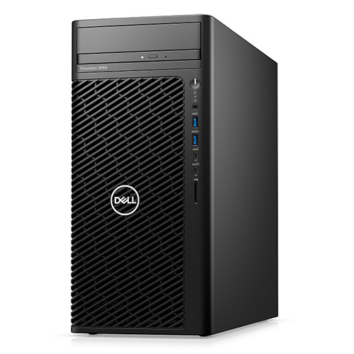 Máy tính để bàn Dell Workstation Precision 3660 Tower CTO BASE 42PT3660D08 - Intel Core i9-12900, 16GB RAM, HDD 1TB, Nvidia RTX A2000 6GB