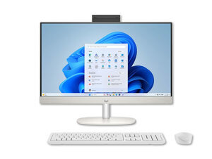 Máy tính để bàn HP AIO 24-cr2011d C20C9PA - Intel Core Ultra 7-255U, 16GB RAM, SSD 512GB, Intel Graphics, 23.8 inch