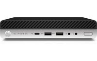 Máy tính để bàn HP EliteDesk 800 G4 Mini 4SA37PA - Intel Core i3-8100, 8GB RAM, HDD 1TB, Intel HD Graphics