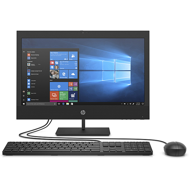 Máy tính để bàn HP ProOne 400 G6 AiO 231H0PA - Intel Core i3-10100T, 4GB RAM, SSD 256GB, Intel UHD Graphics 630, 19.5 inch