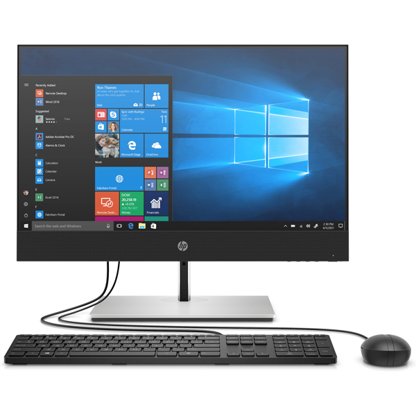 Máy tính để bàn HP ProOne 400 G6 231D9PA - Intel Core i5-10500T, 8GB RAM, HDD 1TB, Intel HD Graphics 630, 23.8 inch