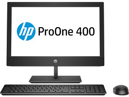 Máy tính để bàn HP ProOne 400 G4 4YL91PA - Intel Core i5-8500T, 4GB RAM, HDD 1TB, Intel HD Graphics 630, 20 inch