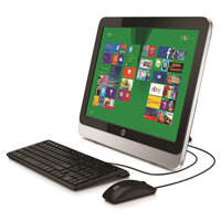 Máy tính để bàn HP 22-2027_K5L73AA - Intel Core i5 4460T 1.9 GHz, 4GB RAM, 1TB HDD, Intel HD Graphics, 21.5Inch TouchScreen