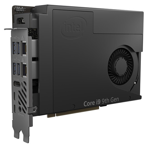 Máy tính để bàn Intel NUC 9 Kit GHOST Canyon 9i5 Extreme BXNUC9i5QNX1 - Intel Core i5-9300H, Intel UHD Graphics 630