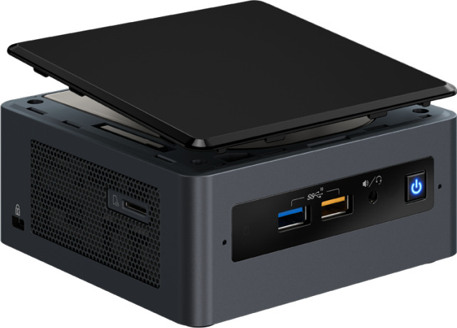 Máy tính để bàn Intel NUC KIT BOXNUC8i3BEH2 - Intel core i3-8109U, 8GB RAM, SSD 240GB, Intel HD Graphics