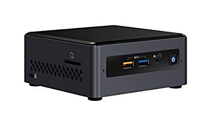 Máy tính để bàn Intel NUC7PJYH - Intel Pentium Silver J5005, 4GB RAM, SSD 120GB, Intel HD Graphics