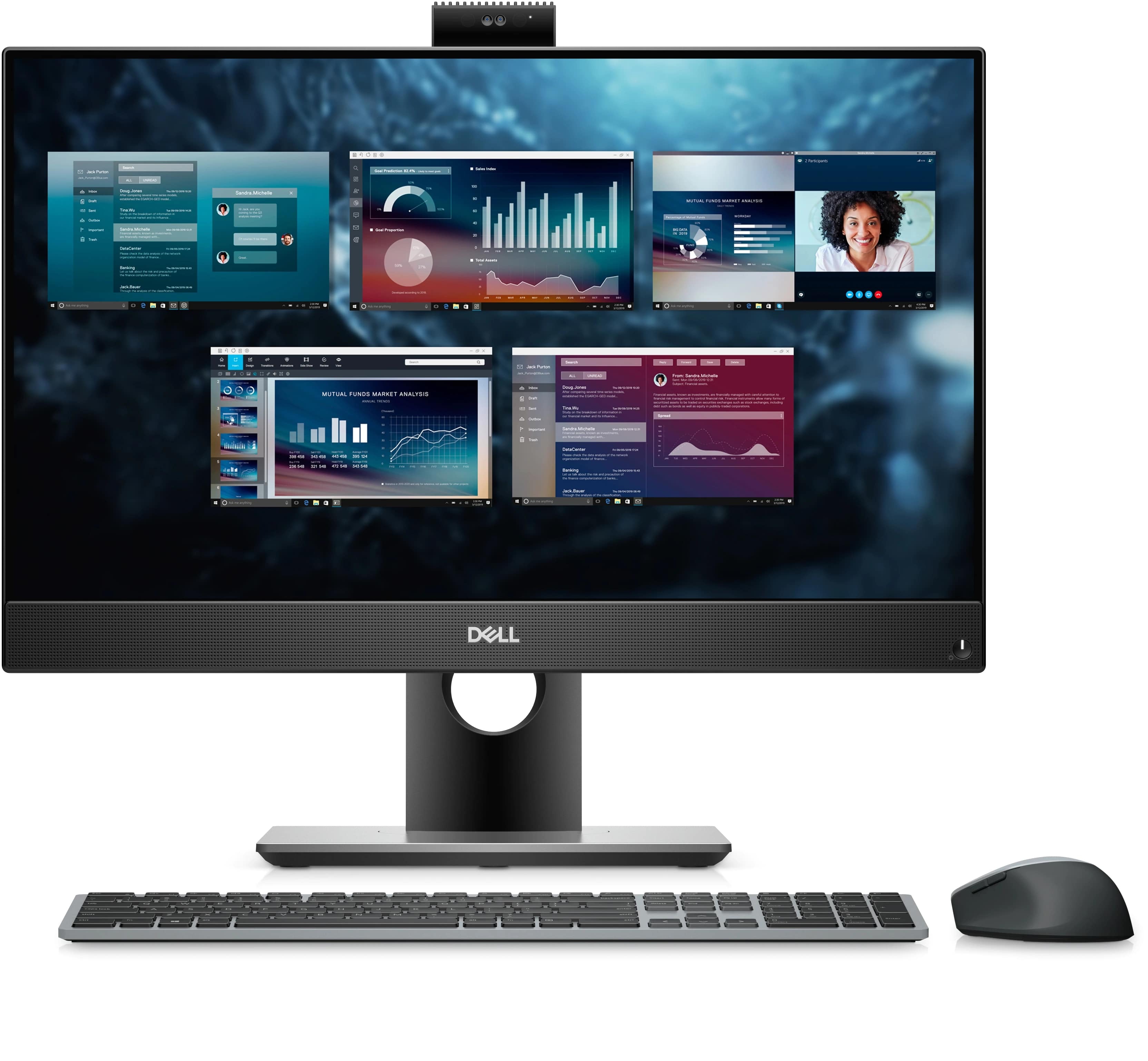 Máy tính tích hợp màn hình Dell OptiPlex 5490 - Intel Core i5-11500, RAM 8GB, Intel® Integrated Graphics, SSD M.2 256GB, 23.8 FullHD