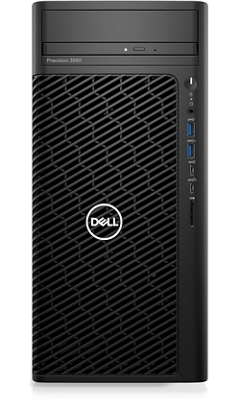 Máy tính trạm Dell Precision 3660 Tower 71021031 - Intel Core i7-13700K, RAM 16GB, SSD 256GB + HDD 1TB, Intel UHD Graphics 770