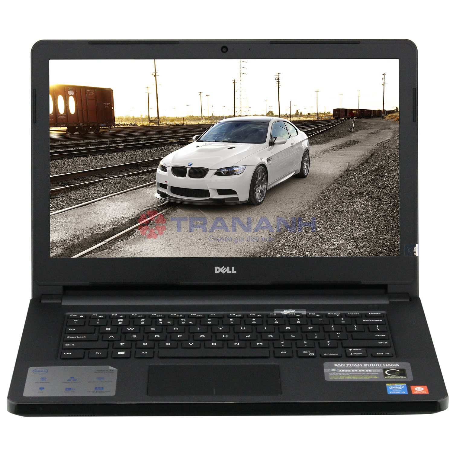 Laptop Dell Vostro 14 3458-70057802 - Intel Core i3-4005U 1.7Ghz, 4GB RAM, 500GB HDD, Intel HD Graphics 4400, 14.0inh