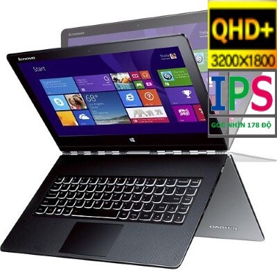 Laptop Lenovo Yoga 3 Pro-80HE00B2VN - Intel Core M-5Y71 1.2GHz, 4GB DDR3, 256GB SSD, VGA Intel Graphic HD 5200, 13.3 inch