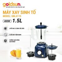 Máy xay sinh tố Goldsun công suất 400W, 3 cối nhựa GBL4115