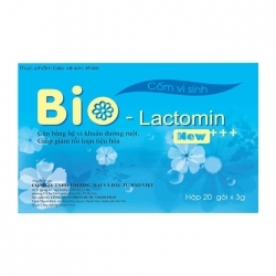 Men tiêu hóa Bio Lactomin, Hộp 20 gói x 3g