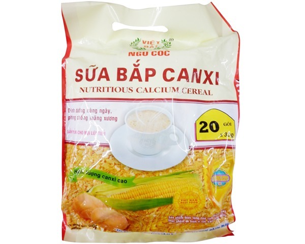 Ngũ cốc sữa bắp Canxi Việt Đài 600g (Mã SP: 001244)
