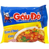 Mì Gấu Đỏ tôm chua cay gói 65g