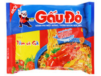 Mì Gấu Đỏ tôm và gà gói 63g