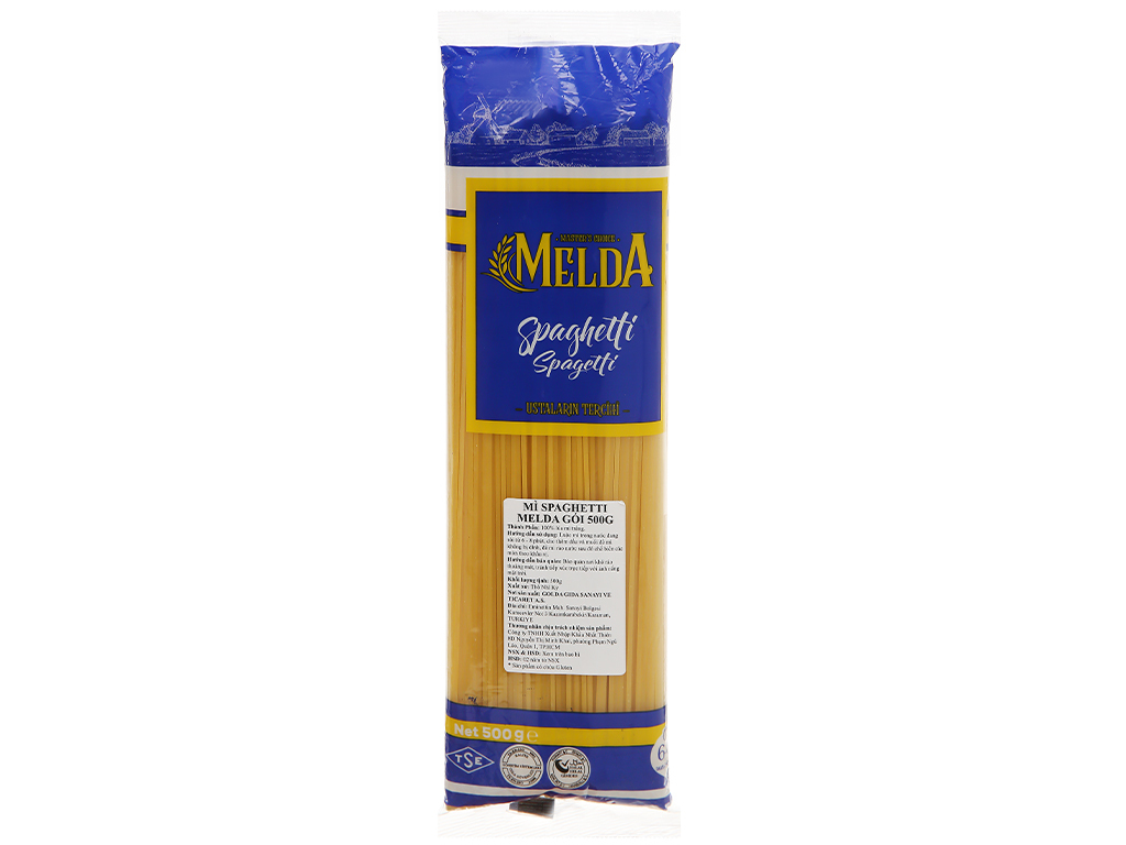 Mì Spaghetti Melda gói 500g