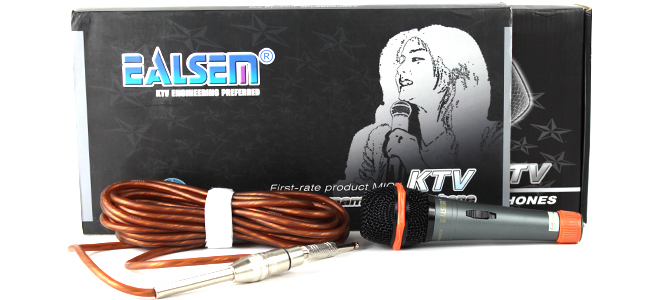 Micro karaoke có dây Ealsem ES-538