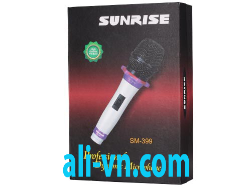 Micro karaoke có dây Sunrise SM-399