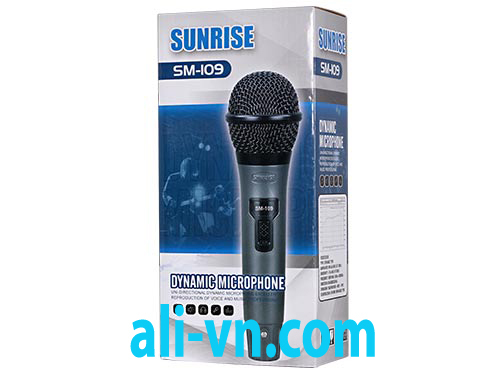 Micro karaoke có dây Sunrise SM-109