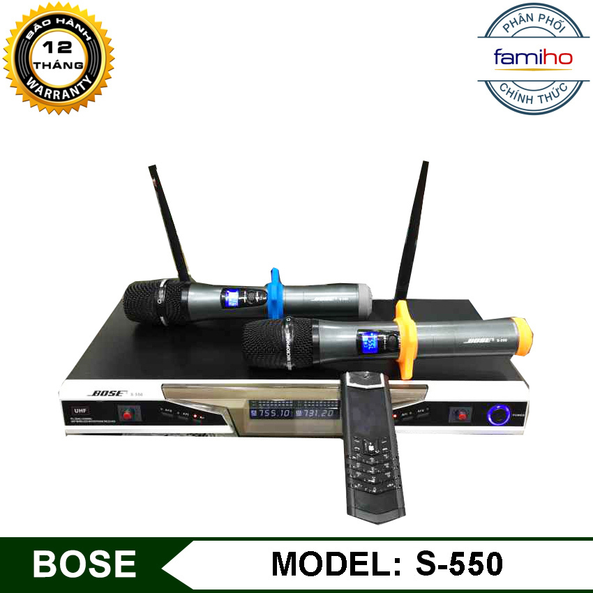 Micro không dây Bose S-550