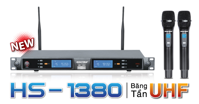 Micro không dây MusicWave HS-1380