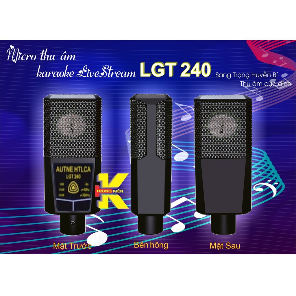 Micro thu âm LGT 240