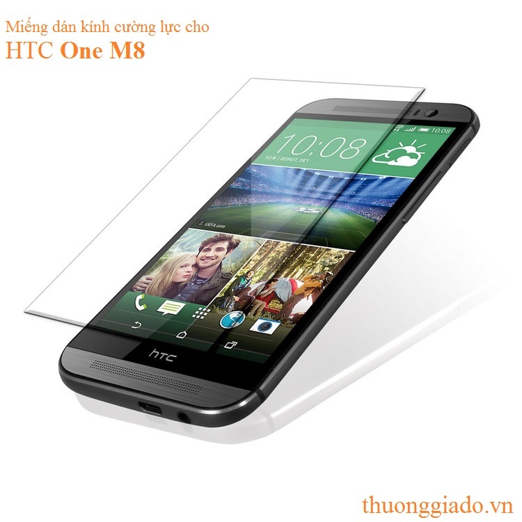 Miếng dán cường lực Glass HTC One M8