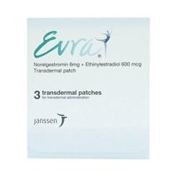 Miếng dán tránh thai EVRA Transdermal Patch 3 miếng Thái Lan