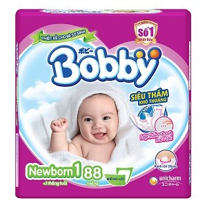 Miếng lót Bobby Newborn 1 - 88 miếng