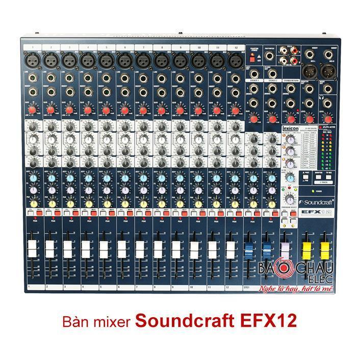Mixer Soundcraft EFX12 (EFX 12)