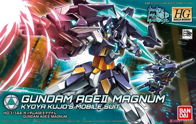 Mô hình Bandai Gundam HGBD Age II Magnum