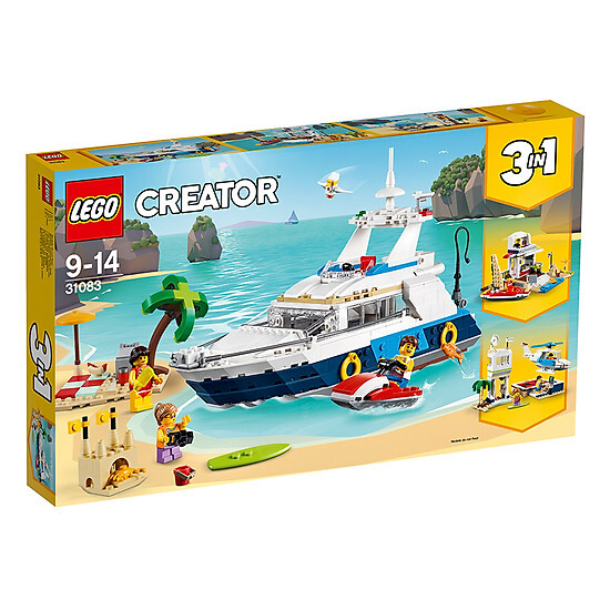 Mô hình đồ chơi lắp ráp Lego Creator - Du Thuyền Khám Phá 31083