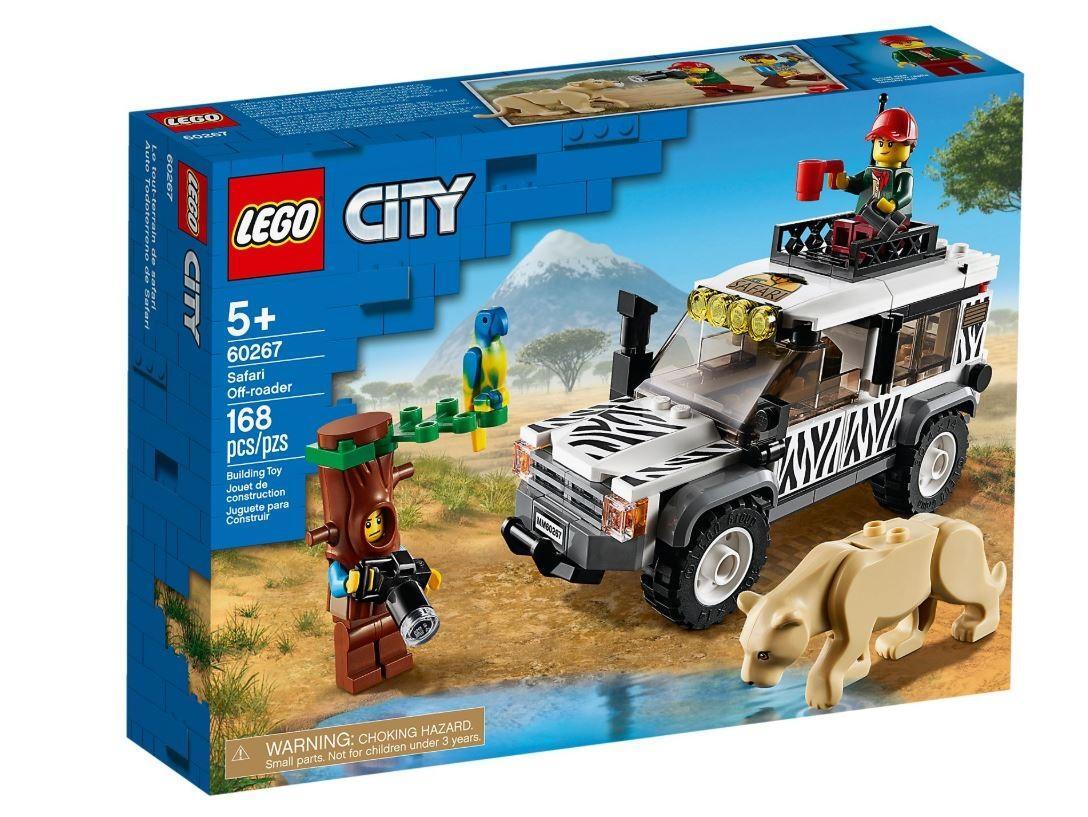 Mô hình đồ chơi lắp ráp Lego City - Xe địa hình Safari 60267 ( 168 Chi tiết )