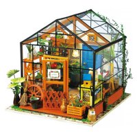 Mô hình gỗ Robotime - Nhà Tí Hon Cathy’s Flower House DG104
