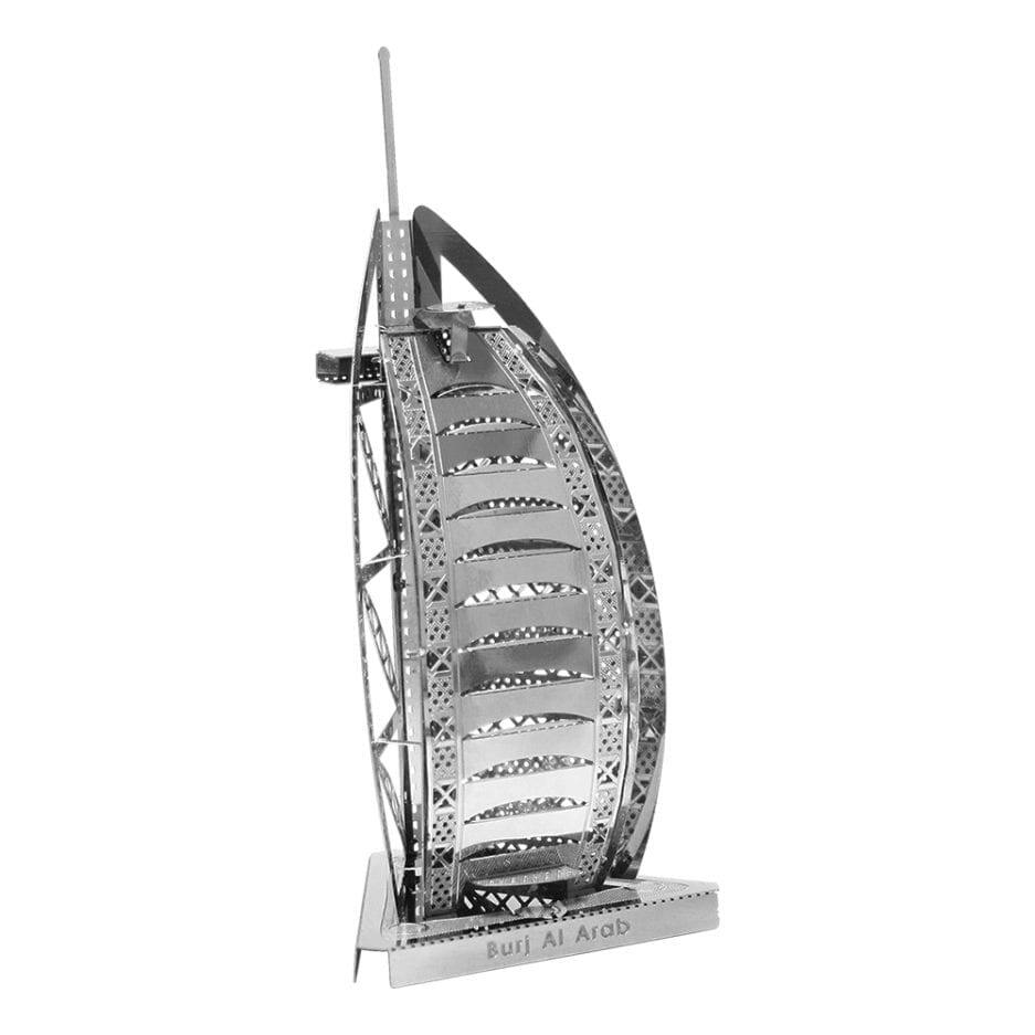 Mô hình kim loại lắp ráp 3D Burj Al Arab (Silver) – Metal Works MP016
