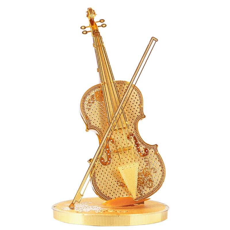 Mô hình kim loại lắp ráp 3D Piececool Đàn Violin