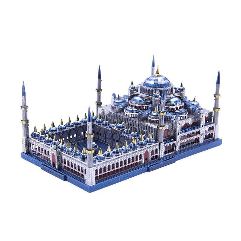 Mô hình kim loại lắp ráp 3D Sultan Mosque (Nhà Thờ Hồi Giáo Sultan Ahmed) - Microworld MP481