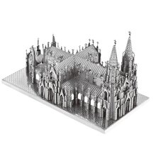 Mô hình kim loại lắp ráp 3D Nhà Thờ Patrick (Silver) – Metal Works MP306