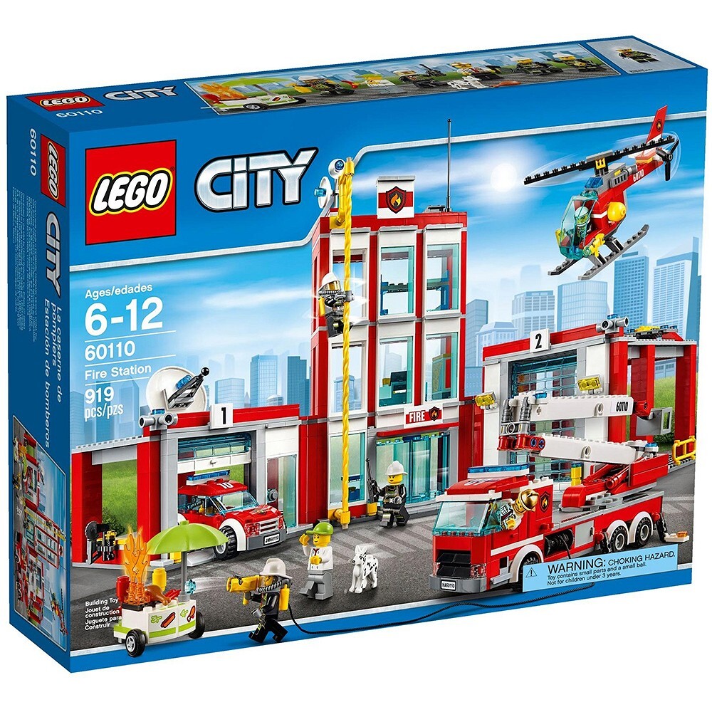 Mô Hình Lego City Fire Trạm Cứu Hỏa 60110