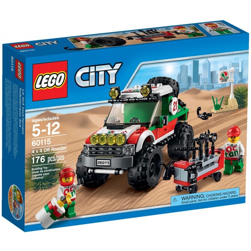 Mô hình Lego City Great Vehicles – Xe đua địa hình 60115