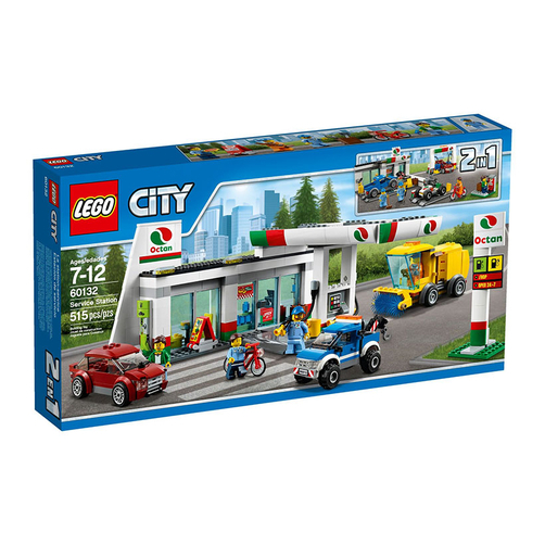Mô hình LEGO City - Trạm dịch vụ 60132