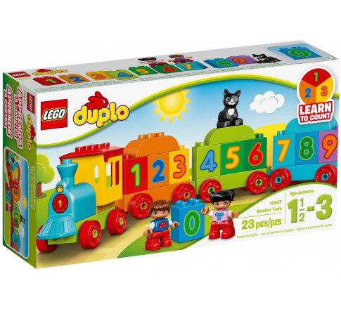 Mô Hình Lego Duplo - Tàu Lửa Học Số Mới 10847 (23 Mảnh Ghép)