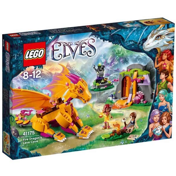 Mô hình LEGO Elves - Hang núi bí mật của rồng lửa 41175 (441 mảnh ghép)