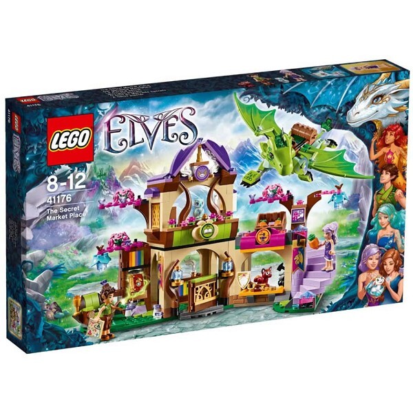 Mô hình LEGO Elves - Phiên chợ bí mật 41176 (691 mảnh ghép)