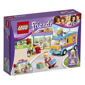 Mô Hình Lego Friends - Dịch Vụ Giao Hàng Quà Tặng Heartlake 41310 (185 Mảnh Ghép)