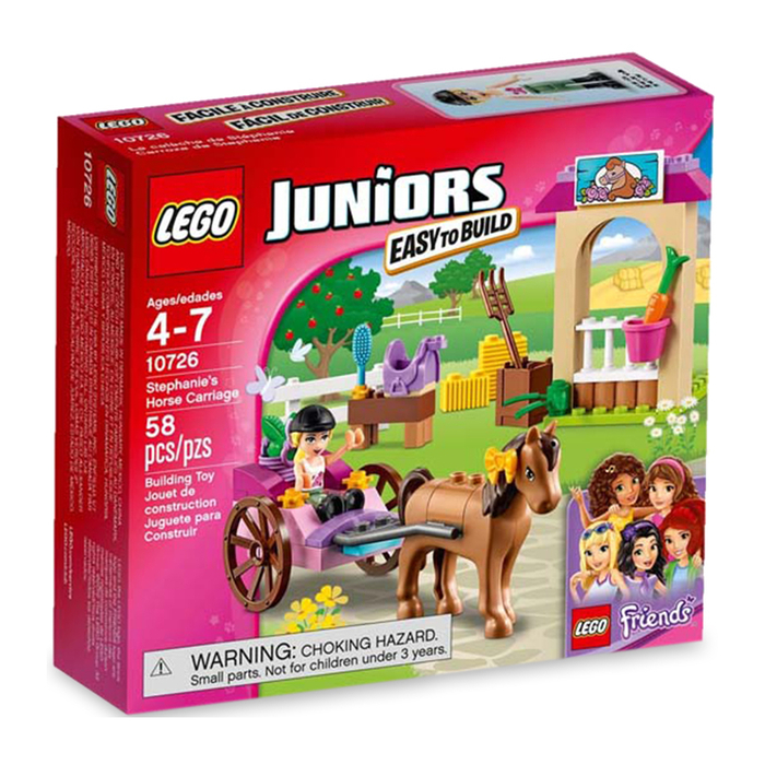 Mô hình Lego Juniors - Cỗ xe ngựa của Stephanie 10726
