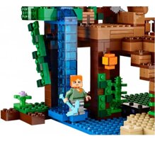 Mô hình Lego Minecraft – Khu nhà trên cây 21125 (706 mảnh ghép)